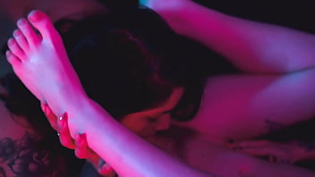 Acidalia's first time foot worship