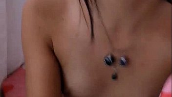 Teen brunette suck deep cock