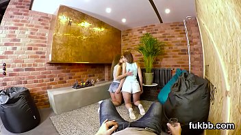 Slutty teen fingers quim and gets licked and pounded in pov