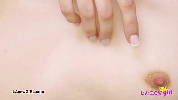 Amazing brunette talent naked close up