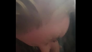 Dick sucking catsuit whore