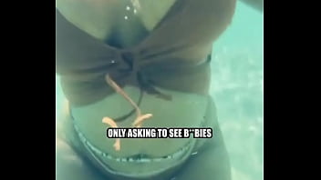 Swing those titties side to side in the comments and drop your link for fans to come see more of your content also afte