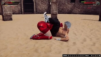 Ruby vs diabla {nf3d video game fighting mma femdom}