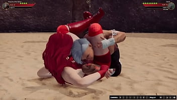 Ruby vs diabla {nf3d video game fighting mma femdom}