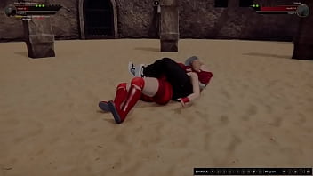 Ruby vs diabla {nf3d video game fighting mma femdom}