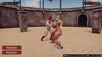 Ruby vs diabla {nf3d video game fighting mma femdom}