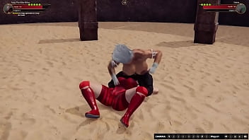 Ruby vs diabla {nf3d video game fighting mma femdom}