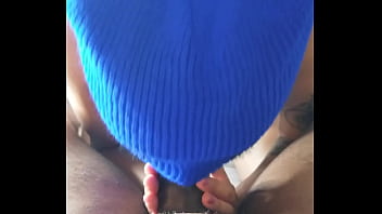 A young light skinned dick sucking slut