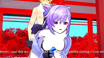 Keqing gets fucked in her lantern rite dress genshin impact hard sex