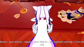 Keqing gets fucked in her lantern rite dress genshin impact hard sex