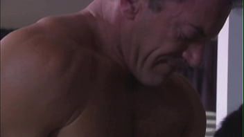 Terri summers catches a fresh load of cum on her tits after a great fuck