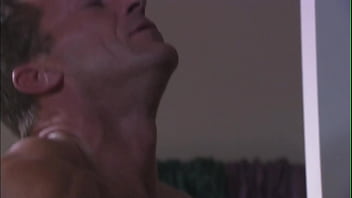 Terri summers catches a fresh load of cum on her tits after a great fuck