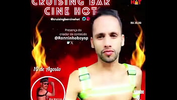 é hoje o grande dia cruising bar cine hotdia 10 de agosto sábado horá 18hrvalor da r$ 20 sã