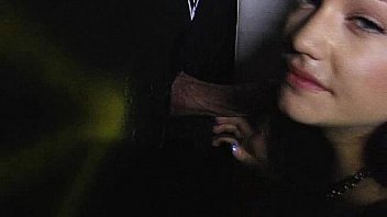 Sucking cock through a hole brandi belle