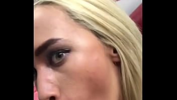 I give him a show dancing and then i fuck with the dirty guy and swallow his cock