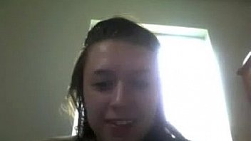 Slutty cam girl loving her toy