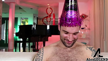 Ashley graham got the best bd present for alex legend it's her pussy