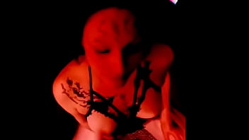 Slut sucks cock with bruises knees