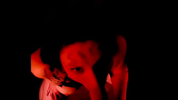 Slut sucks cock with bruises knees