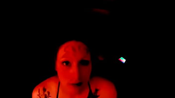 Slut sucks cock with bruises knees