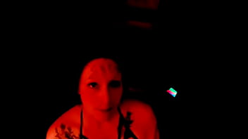 Slut sucks cock with bruises knees