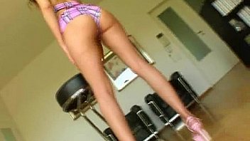 Ass plugged hottie