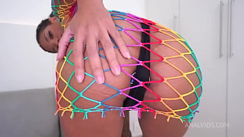 Brazilian cutie karina rose first real double anal by monster cocks dap anal gapes slim atm fucked while interviewe