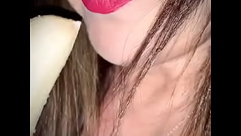 Banana sucking Banana sucking
