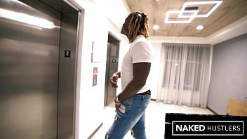 Thick and stacked ebony redhead fucks monster cock