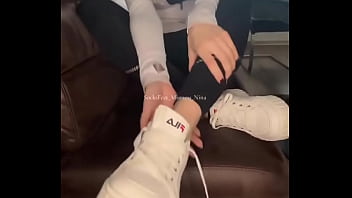 Sweaty black socks and i take them off very slowly ~ more and full video on of #feetfetısh #soles