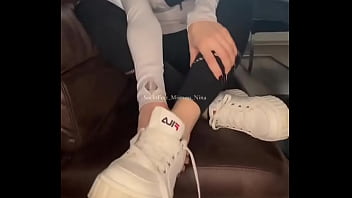 Sweaty black socks and i take them off very slowly ~ more and full video on of #feetfetısh #soles