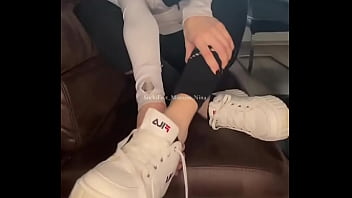 Sweaty black socks and i take them off very slowly ~ more and full video on of #feetfetısh #soles