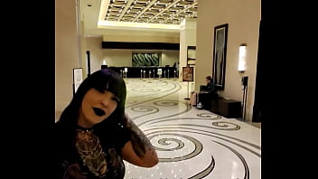 Vegas stranger fucks my throat & pawg pussy with his bbc