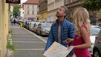 Hot blondie cayla lyons gets her shaved & tasty pussy drilled doggy style gp232