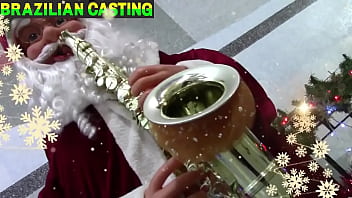 Teu presente de natal você queria esta aqui para gozar bastante pelo buceta e cuzinho gostosa