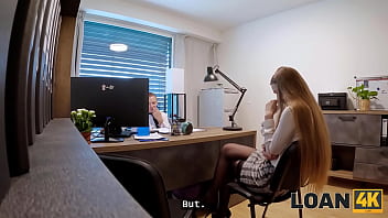 Loan4k arina shy came to get a loan