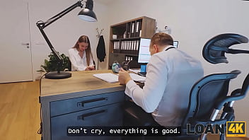 Loan4k arina shy came to get a loan