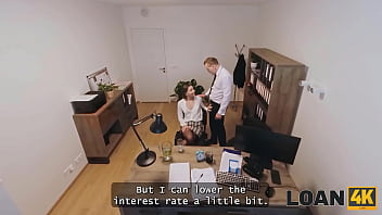 Loan4k arina shy came to get a loan