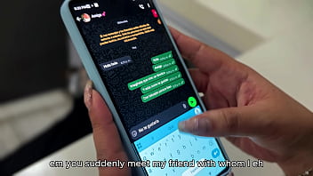 The plumber fucks me hard while my cuckold boyfriend calls me juliana rose