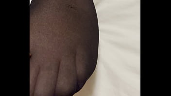 Getting someone to run their hands all over my new nylons and lingerie