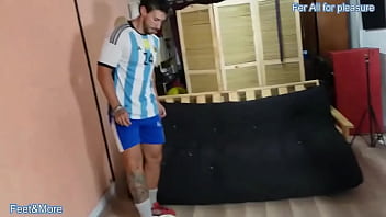 Too late for soccer players coach takes their mind to fuck and finally they ll be 2 mindless objects to give pleasure