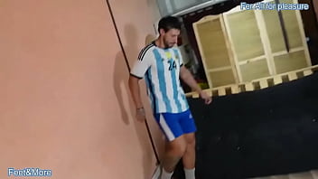 Too late for soccer players coach takes their mind to fuck and finally they ll be 2 mindless objects to give pleasure