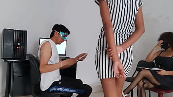 We want to be hired and we seduce the director of human talent in his office