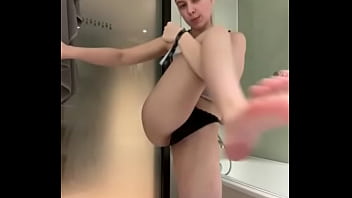 Hard spread anal in public