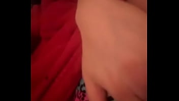 Busty latina fingers her tight pussy & squirts