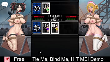 Tie me bind me hit me demo free steam demo game card game adventure 2d adult bdsm bondage eroge erotic female protagonist hentai nsfw