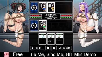 Tie me bind me hit me demo free steam demo game card game adventure 2d adult bdsm bondage eroge erotic female protagonist hentai nsfw