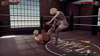 Johnny walker vs iris nf3d mma mixed combat maledom