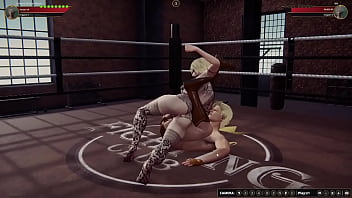 Johnny walker vs iris nf3d mma mixed combat maledom