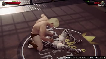 Johnny walker vs iris nf3d mma mixed combat maledom